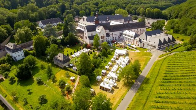Schloss Lembeck bird perspective