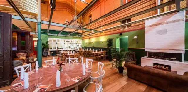 Pop-Up section in the Arminius Markthalle Berlin