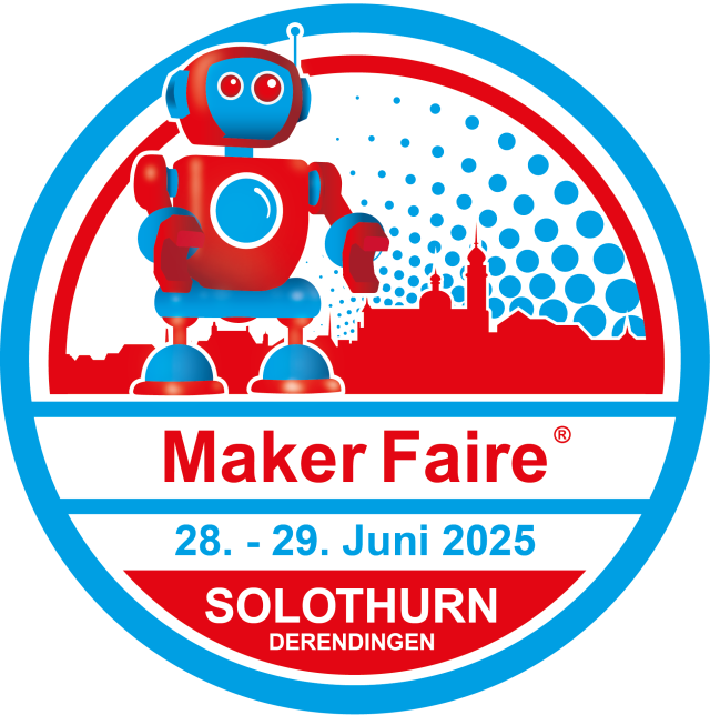 Flyer of the Maker Faire Solothurn 2025 - Switzerland